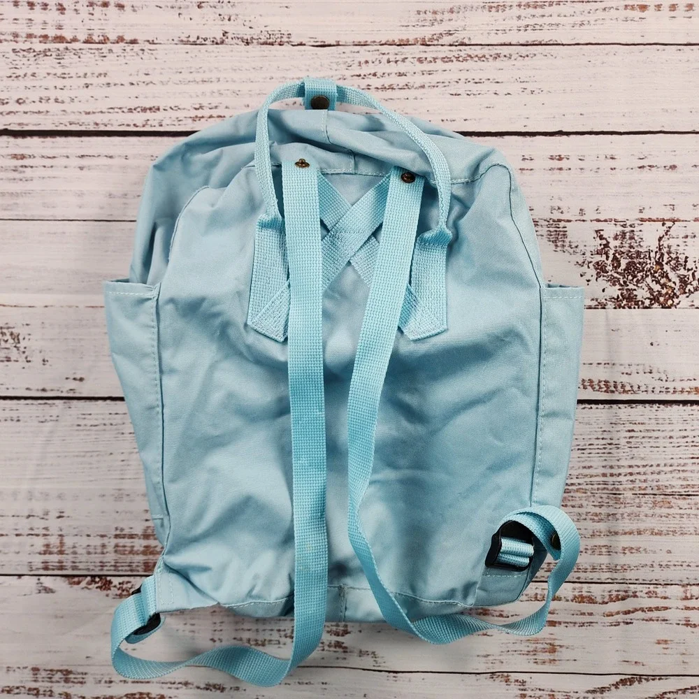 Fjallraven Kanken Classic Backpack Sky Blue 16L Unisex School Travel Daypack
